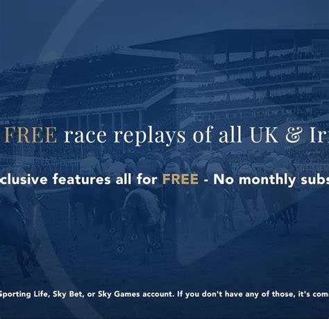 race replays sporting life|Sporting Life offering FREE racing video replays from all British and.